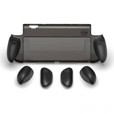 NS2 SWITCH 2 握把保護殼 NeoGrip2 適用人體工學握把，舒適防滑，多色可選, Grip2黑色, 1個