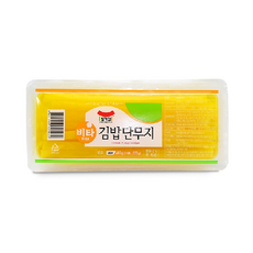 일가집 김밥단무지, 3개, 400g