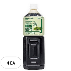 비셰프 매실 원액, 4개, 1.5L