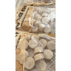냉동 가리비 관자살 관자꼬치 1kg 진공 벌크 손질관자 업소용 가정용, 2개, 가리비 관자 벌크 1kg L