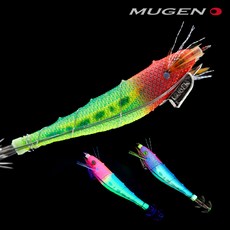 무겐 무한 삼봉에기 MG-044 무한에기 고추장삼봉 심해갑오징어 한치 생미끼에기, 1개, 11g, #02 고추장만세기