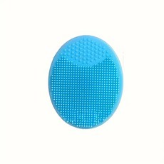 실리콘 베이비 목욕 브러쉬 목욕 헤어 브러쉬 실리콘 베이비 샴푸 브러쉬 1 개, 중국 본토, 파란색