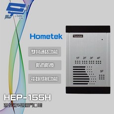 昌運 Hometek HEP-155H 室外型門口機 雙向通話 防雨防塵, 1個