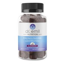 Dr.Emil Nutrition 純素接骨木漿果軟糖, 60入, 1個, 60顆