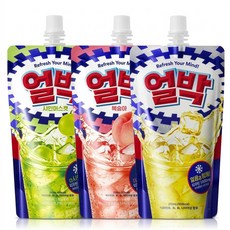 동아제약 얼려먹는 박카스 얼박 210ml 오리지날+복숭아+샤인머스캣 각10개씩, 30개