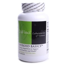 DaVinci Laboratories Tyroid 基本膠囊, 120顆, 1罐