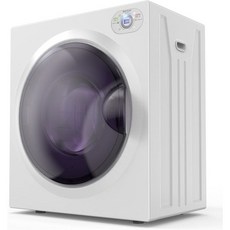 ROVSUN 1.8 Cu.휴대용 의류 건조기 1020W 하이엔드 전면 하중 전기 전자 스크린 제어 및 아파트 가정용 스테인리스 스틸 욕조가 있는 소형 세탁 건조기, 2.6 Cu.Ft