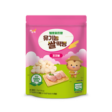 [제품 리뉴얼!!!] 짱죽 헬로퍼프짱 유기농 쌀떡뻥, 1개, 25g, 닭고기