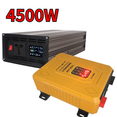 고출력 차량용 인버터 순수정현파 12V 24V 48V 60V 4500W 캠핑 차박용 대용량 변압기