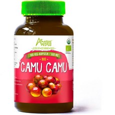 비타민c 단백질 카무 캡슐 l 비타민 C 소스 부스터 공정무역 인증 100 비건 알 1회 제공량 비 GMO 글루텐 프리 아마존 안데스, 카무 카무 캡슐 l 비타민 C 소스 l 부스터 l 공정, 1개