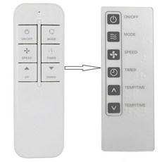 Haier 에어컨 리모컨 0010401358A용 교체 리모컨 ESA408K-E ESA408K-L ESA408K-T ESA408M ESA408M-L ESA408M-T ESA41