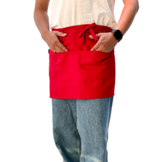 아름 미니앞치마 카페 2 / 4 / 6 / 8 / 10 SET, 4세트, 레드