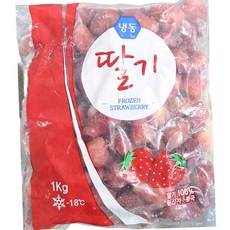 바이오마켓_[냉동과일] 이룸 냉동딸기 1kg, 1개