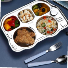 유치원식판 스테인리스 아기그릇 유아식판 유아스텐식판 59000EA 1EA, 본상품