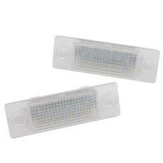 자동차led전구 VW 파사트호환 투란 트랜스포터용 차량 LED 번호판등 내장형 스 컨트롤러