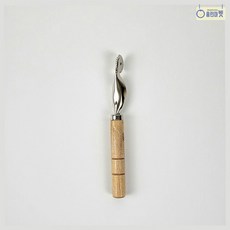 스티치 롤러 1P 2.5mm 간격 송곳 롤러 우드 손잡이 균일 스티치 정밀 마감, A 1P
