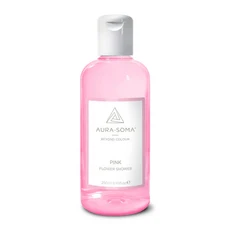 AURA-SOMA 粉色花浴露，溫和潔淨，花香怡人，舒緩壓力，享受沐浴時光, 1個, 250ml 8.45fl.oz