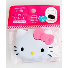 日本 凱蒂貓 假牙清潔盒 - 假牙專用收納盒, 凱蒂貓-珠寶小物收納盒, 1個