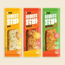 제이닭 닭바 혼합 3종 세트, 30팩, 70g