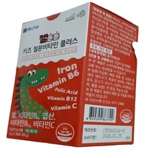 젤튼튼 키즈 철분비타민플러스30포, 30개