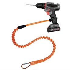 낙하방지 연결끈 안전고리 추락 이탈방지끈 공구걸이, 2개