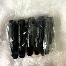新式髮根蓬鬆夾 多色可選 髮根蓬鬆, 1個, 黑色 (五入)