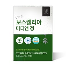 랩온랩 정품 보스웰리아 마디앤정, 1개, 30정