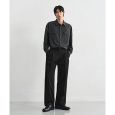 [국내매장정품] 드로우핏 DRAW FIT 와이드 밴딩 치노 팬츠 [BLACK] DFPT1304BK 139733