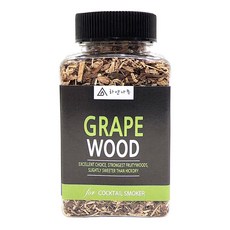 하얀나무 칵테일스모커 포도나무 훈연칩 스모킹건 폴리사이언스 미니스모커 우드칩 푸드스모커 바텐더 버블건, 1개