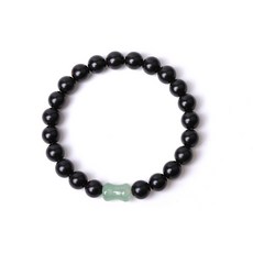 흑단목 염주 액막이 소원성취 경면주사 행운 건강운 불교용품 팔찌