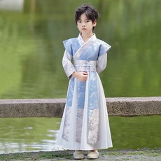 男童新中式漢服夏款演出服
