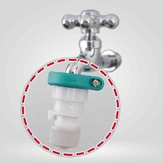 급수캡 세탁기 급수캡 캡 커넥트 호스연결캡 수도꼭지, 본상품