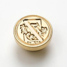 봉인 왁스 스탬프 키트 레트로 웨딩 카드 초대장, 1개, Z