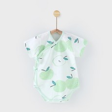 DFMEI 嬰兒短袖包屁衣夏季薄款新生兒衣服純棉無骨寶寶連體衣三角爬哈衣