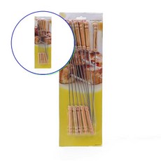 쌍문상회 캠핑꼬치 바비큐 큐 굿키친 꼬치 10p세트 40872EA, 본상품