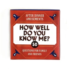 미니 게임 카드 - 내가 얼마나 잘 아는지 알아보세요? 여행 친구들을 위한 파티 엔터테인먼트, 01 ni HOW WELL