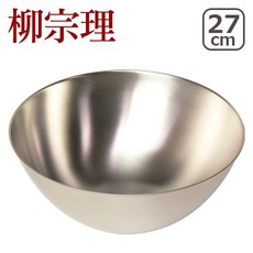 柳宗理 不鏽鋼調理盆 27cm 日本製, 1個