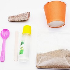 어린이 간편 퇴적암만들기 사암표본세트 과학수업 초등학교, 1개