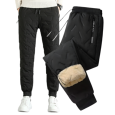 엘딕스 양털 방한 패딩 조거팬츠 3중보온