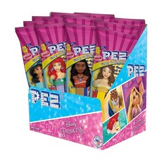 PEZ 디즈니 프린세스 16.4g(0.5온스) 다양한 캔디 디스펜서 (12개 팩), 16.4g