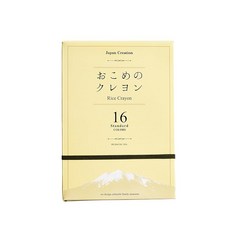 쌀 크레용 16색 세트 standard ST-RICE02, 1개