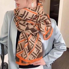 고급 소재 부드러운 면 광폭 롱 머플러 목도리 스카프
