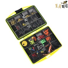 낚시소품 24종 24칸 소품세트 케이스 테클박스, 1개, 1개