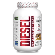 Perfect Sports Diesel 紐西蘭分離乳清蛋白 巧克力花生醬, 1個, 908g
