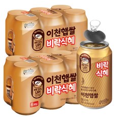 팔도 이천햅쌀 비락식혜, 335ml, 12개