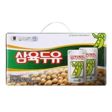 삼육두유 파우치 190ml x 20 삼육 삼육팩 콩두유 맛있는 칼슘 박스드유 선물용 어르신 베지밀 검은 고칼슘, 20개