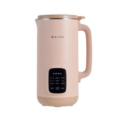 마이어 두유 마스터 칼날 분리 1.5L 대용량 신애라 두유제조기 이유식 죽 식혜 요거트 주스 (MH-MR1504), 색상:피치