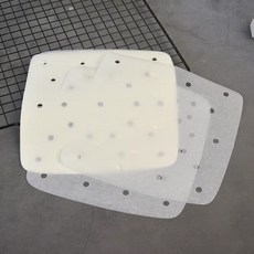 鍋寶/飛利浦氣炸鍋適用氣炸鍋烘培紙100入 食品級材質 防油防水 耐高溫烘焙用紙, 1個, 方形22cm 有孔
