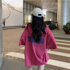 Nayana 캐주얼 반팔티셔츠 데일리아이템 박스티 5종 러블리 여성 오버핏