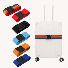 지디쿠 1+1 캐리어벨트 스트랩 고정끈 가방 밴드 버클 이름표 러기지밸트 (2P)